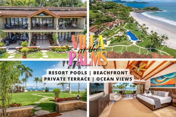 Beachfront Villa, Ocean Views, Resort Pools, Steps to Playa Flamingo - Image 1